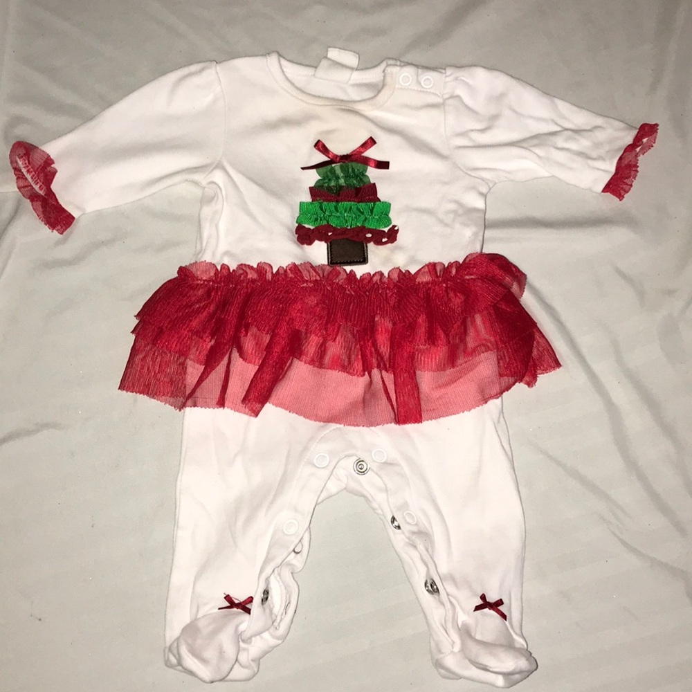 Starting Out Holiday Footsie Outfit